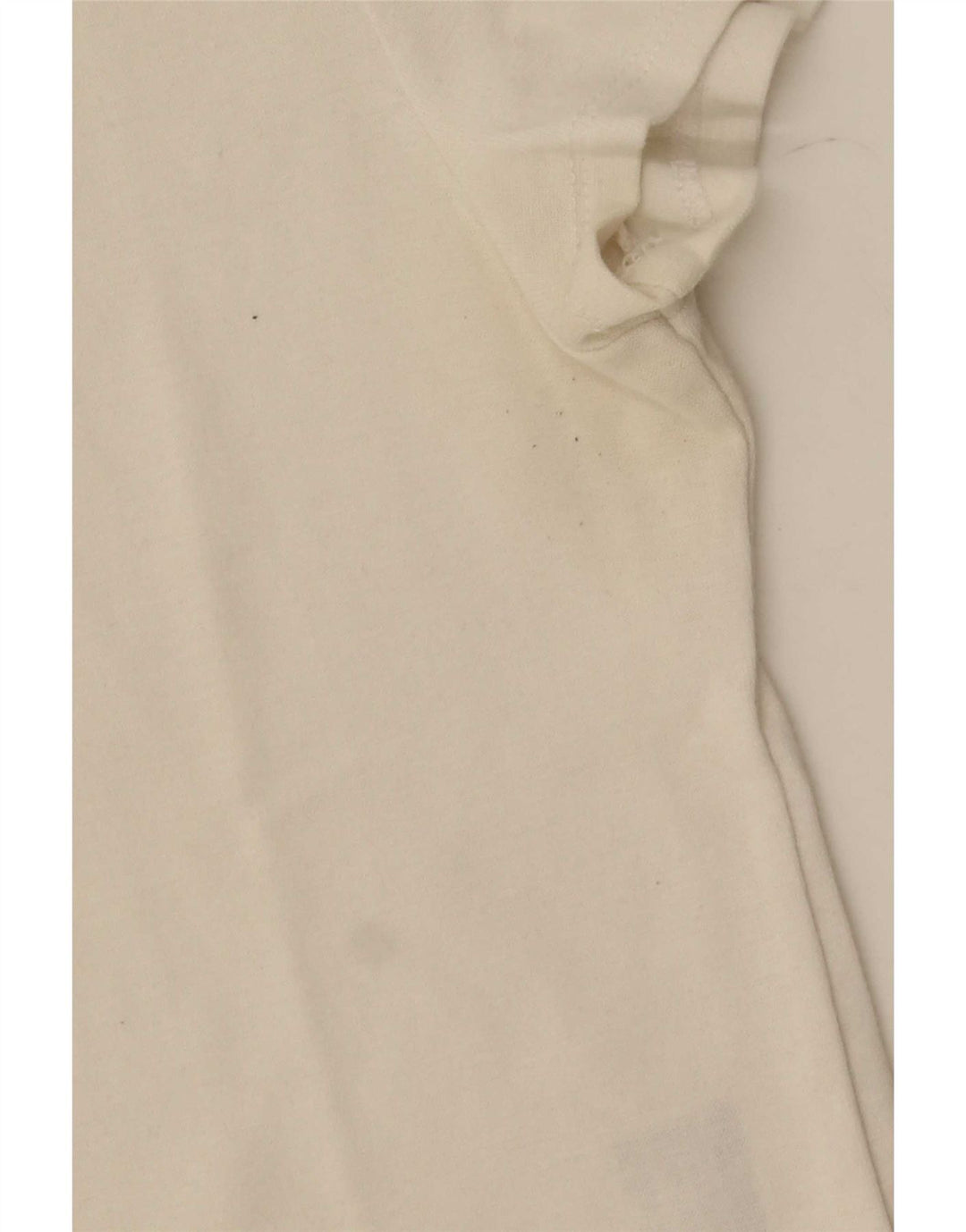Camiseta feminina Levi's UK 12 algodão branco médio
