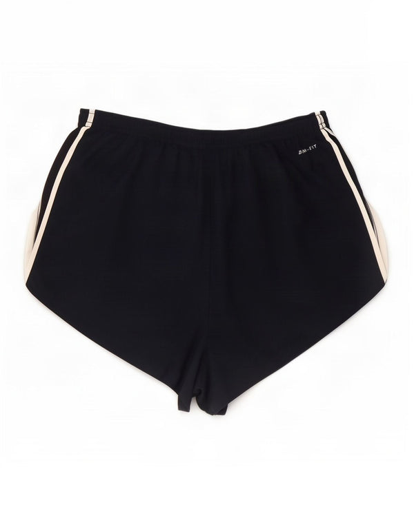 Adidas Womens Dri Fit Sport Shorts Reino Unido 16 Grande Azul Marinho