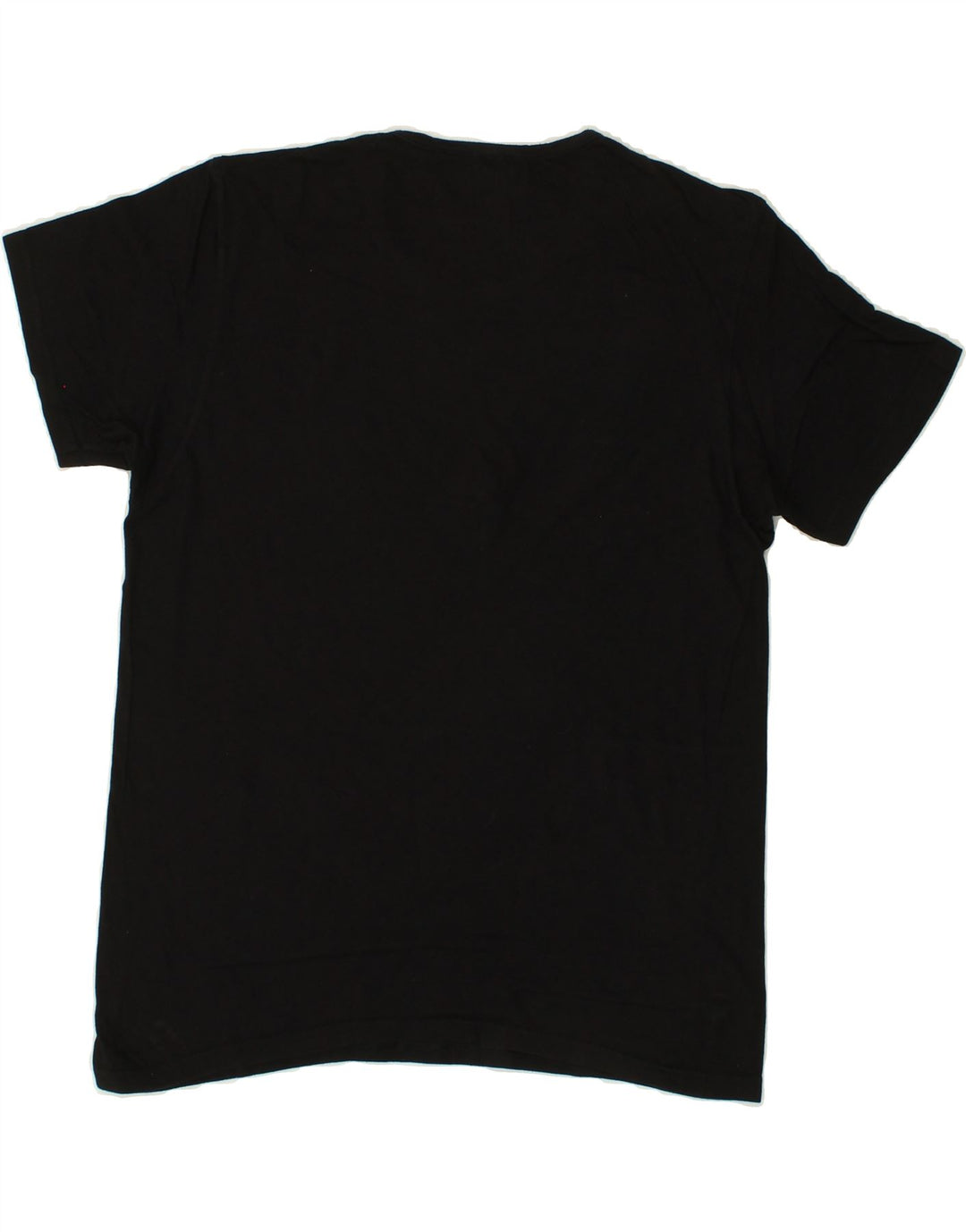 KAPPA Mens Slim T-Shirt Top Large Black Cotton Vintage Kappa and Second-Hand Kappa from Messina Hembry 