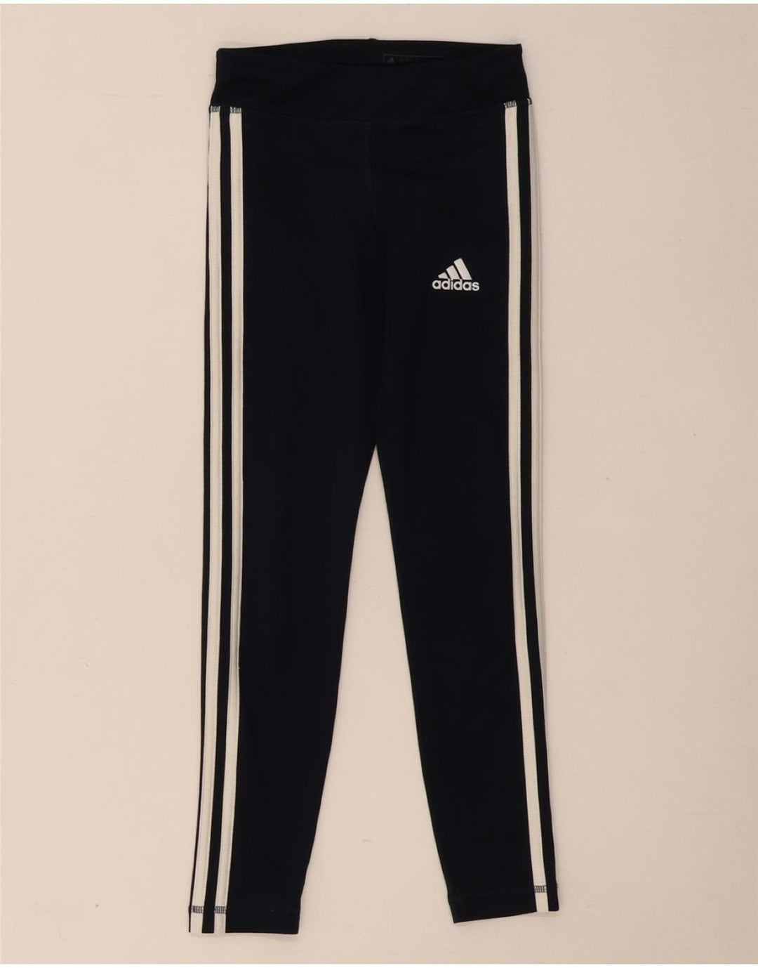 Leggings ADIDAS Menina Climalite 9-10 Anos Azul Marinho Poliéster