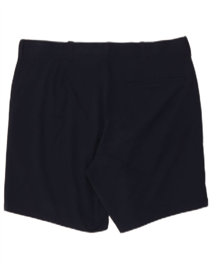 Shorts Chino masculino J. Crew W31 poliéster azul marinho médio
