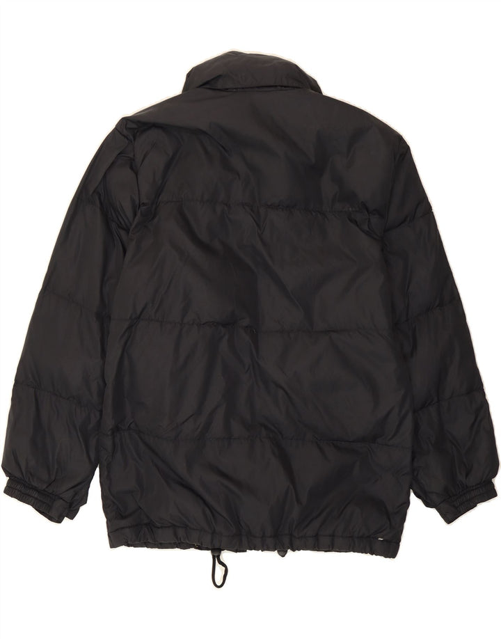 FILA Mens Hooded Padded Jacket IT 44 XS Black Polyamide Vintage Fila and Second-Hand Fila from Messina Hembry 