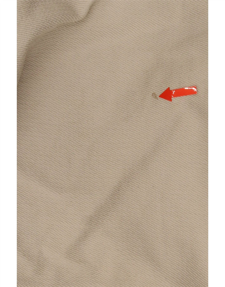 Shorts esportivos masculinos Nike grandes de algodão bege