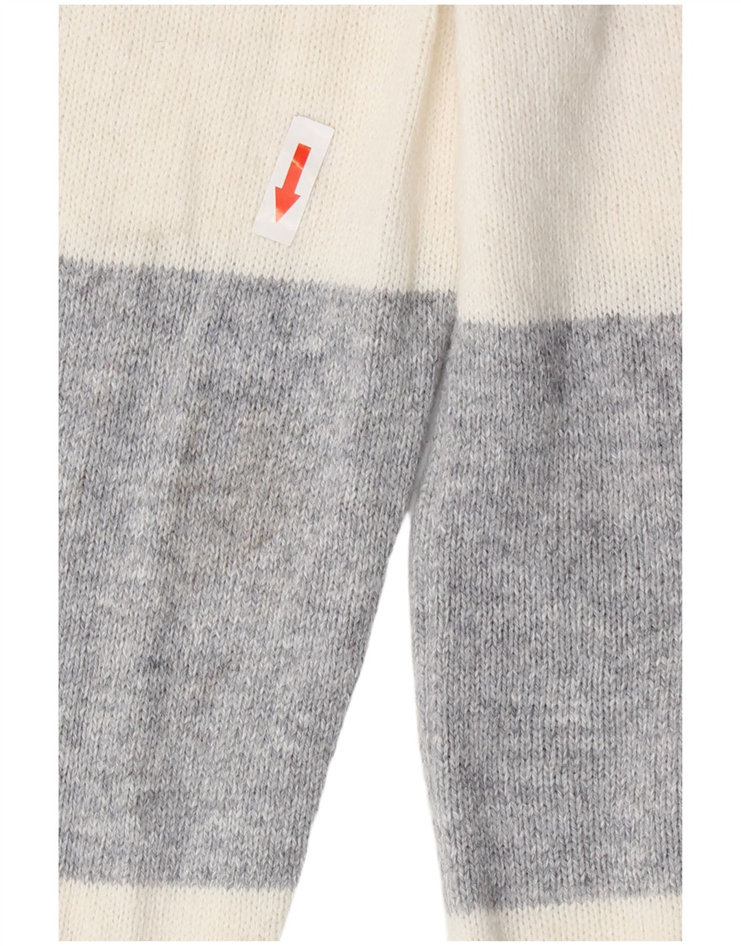 Suéter feminino Crew Clothing com gola redonda UK 12 Médio Off White