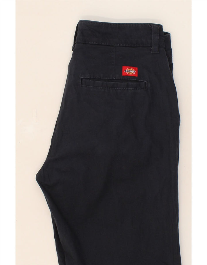 DICKIES Womens Relaxed Fit Straight Chino Trousers W32 L31  Navy Blue Vintage Dickies and Second-Hand Dickies from Messina Hembry 
