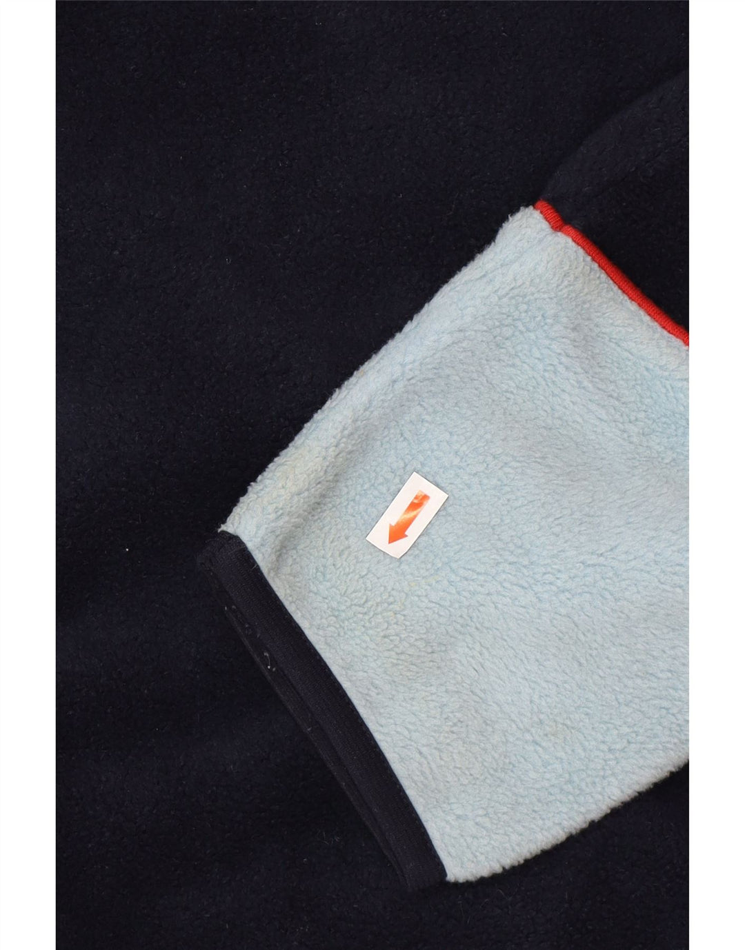 Suéter de lã masculino Ellesse grande poliéster colorblock azul marinho