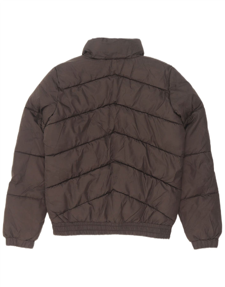 Jaqueta acolchoada masculina Kappa UK 36 poliéster preto pequeno