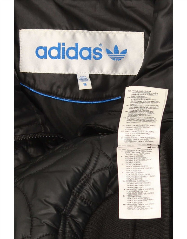 Jaqueta Bomber Padded Adidas Feminina UK 12 Médio Preto Poliéster