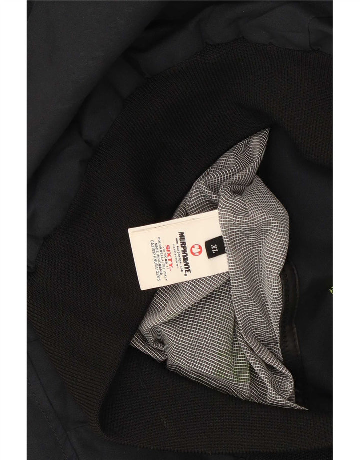 Jaqueta bomber masculina Murphy & Nye UK 42 XL algodão azul marinho