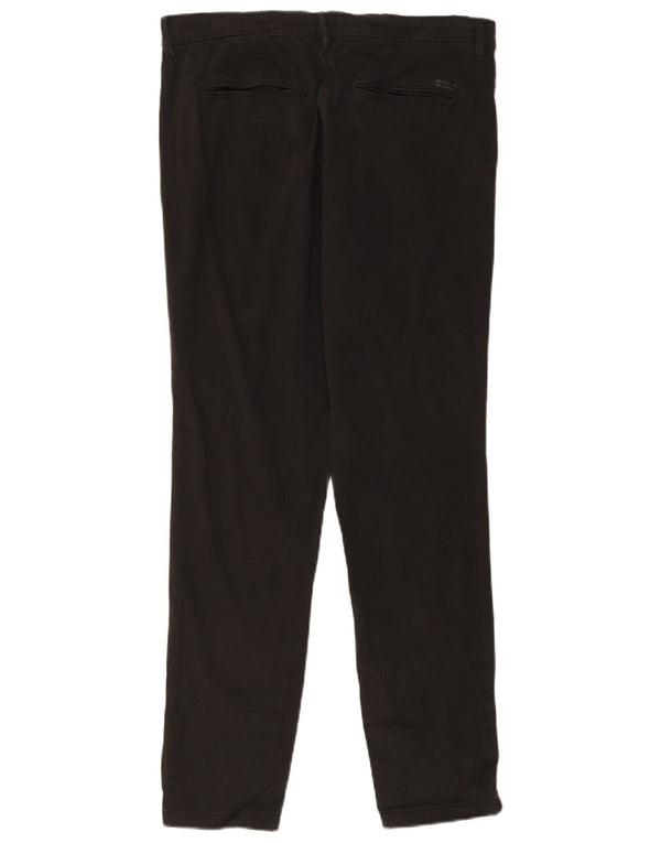Calça Chino Masculina Slim Jack & Jones W34 L32 Algodão Preto