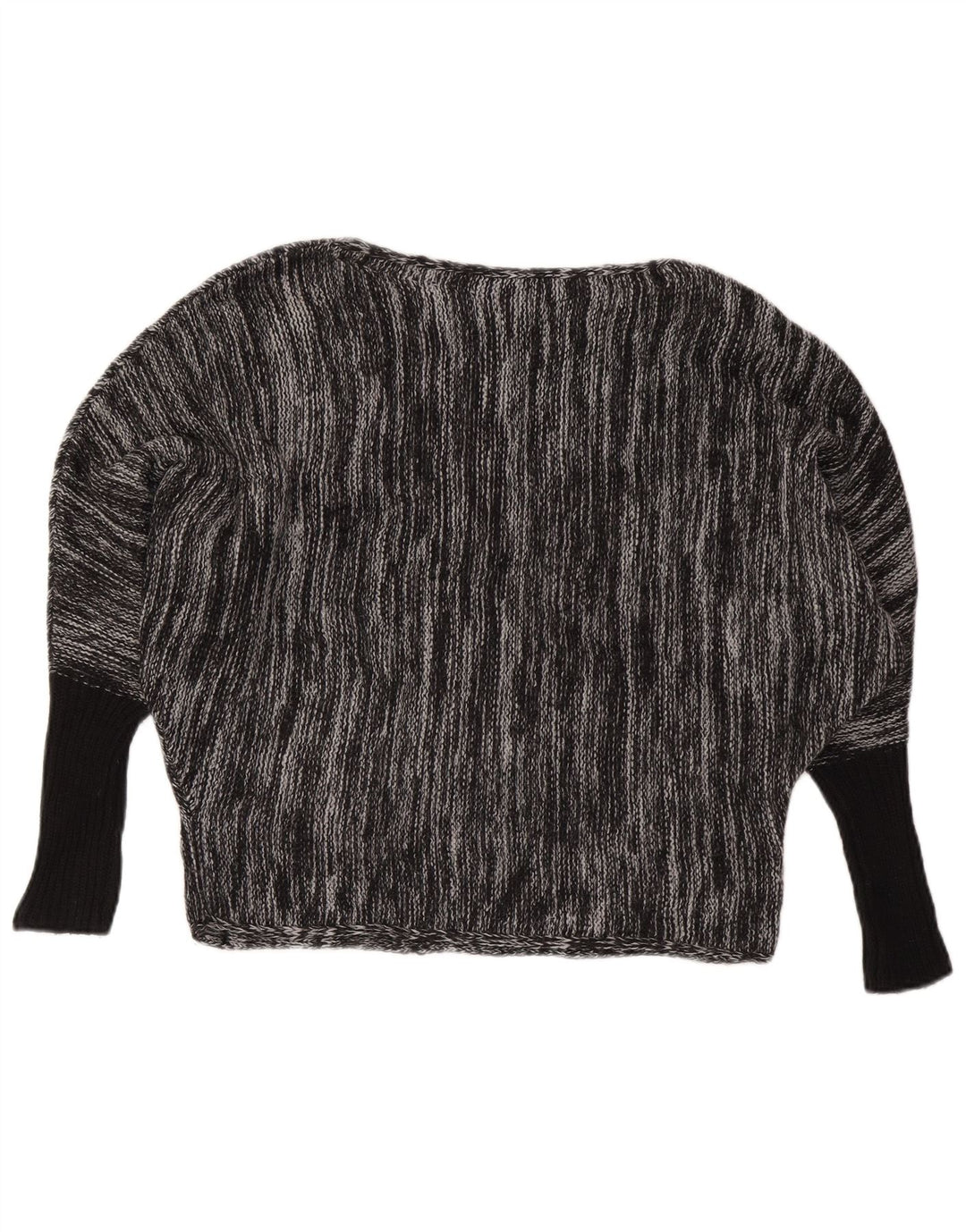 Suéter feminino CALVIN KLEIN JEANS com gola canoa Reino Unido 6 XS cinza manchado