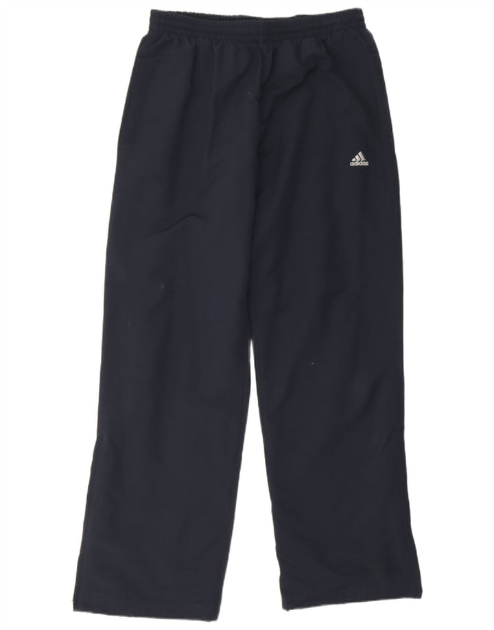 Calça de treino masculina Adidas Clima 365 poliéster azul marinho médio