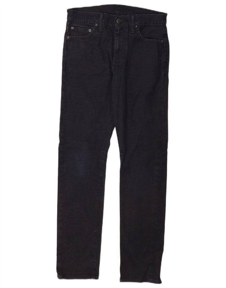 Levi's Mens Slim Jeans W30 L32 Azul Marinho Algodão