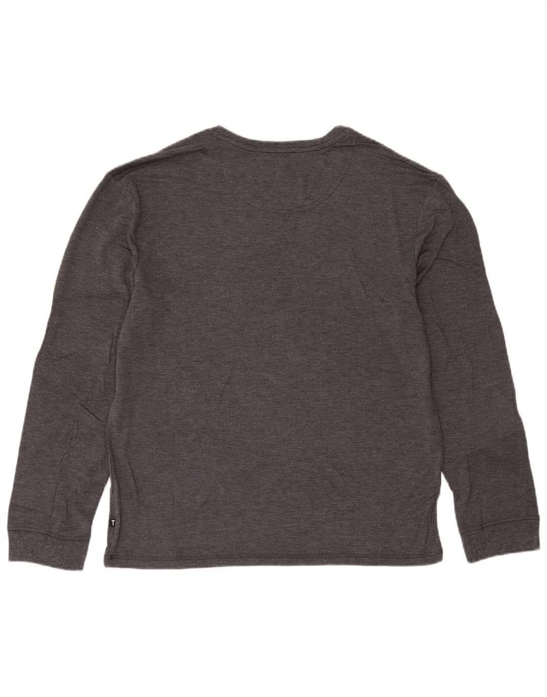 Ted Baker Mens Top Manga Longa Médio Cinza Modal