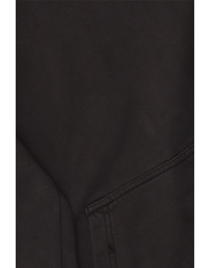 Nike Mens Hoodie Jumper Médio Algodão Preto