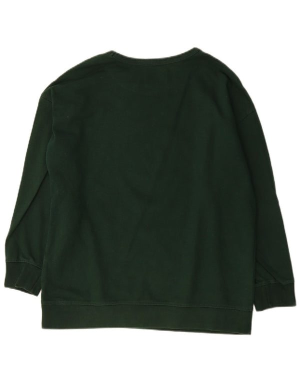 Zara Boys Weekend Graphic Moletom Jumper 13-14 anos Verde