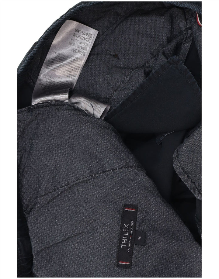 Shorts Chino masculino TOMMY HILFIGER W36 grande algodão azul marinho