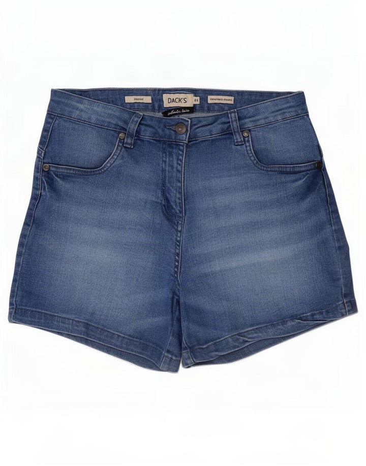 Shorts jeans feminino Dack IT 44 médio W30 algodão azul