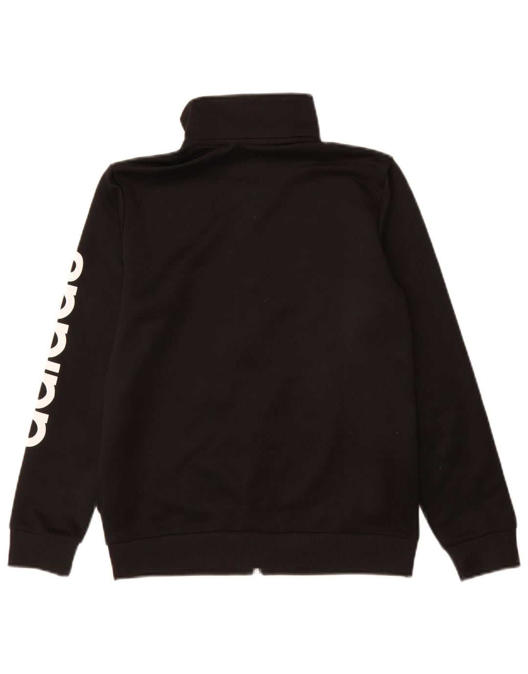 Casaco de treino gráfico Adidas Girls 11-12 anos preto poliéster