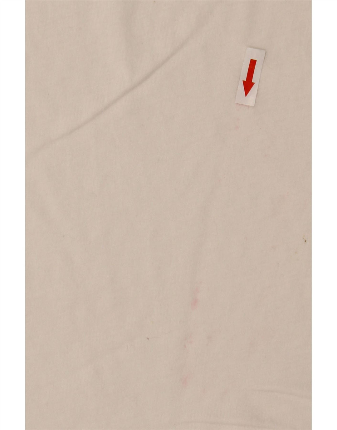 Camiseta gráfica masculina Replay Top médio branco