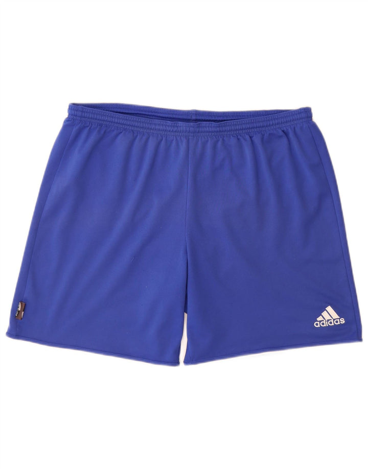 Adidas Masculino Climalite Sport Shorts Grande Azul Poliéster