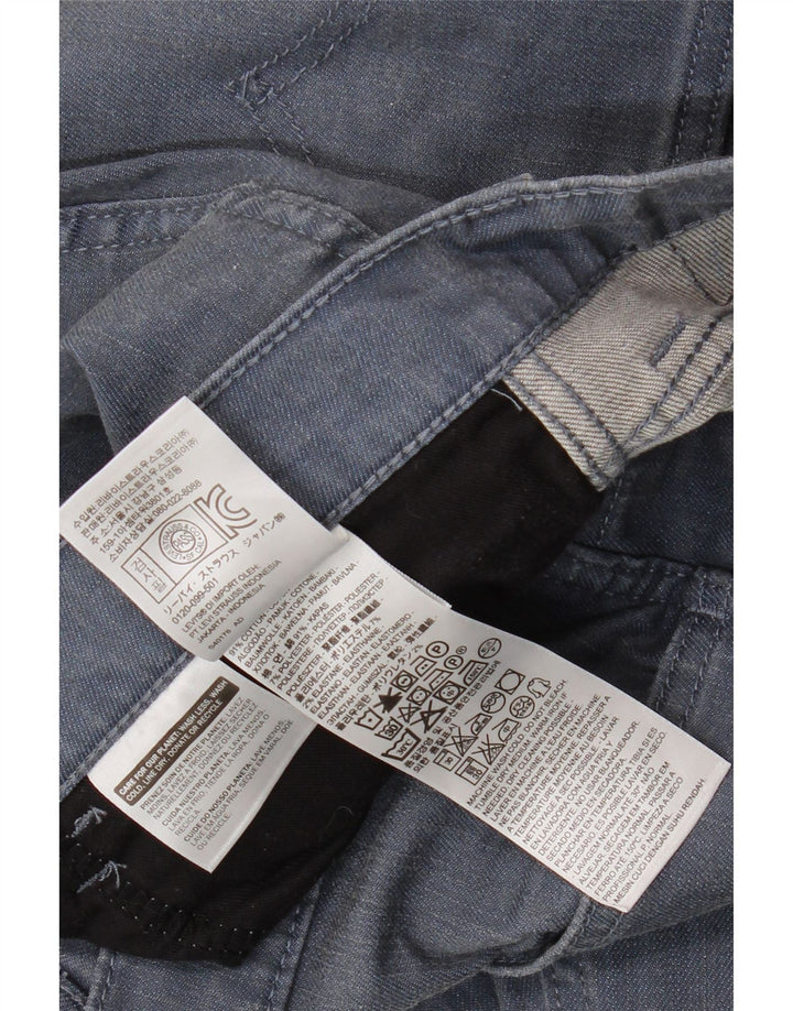 Calça Jeans Levis 511 Slim Masculina W34 L32 Azul Algodão