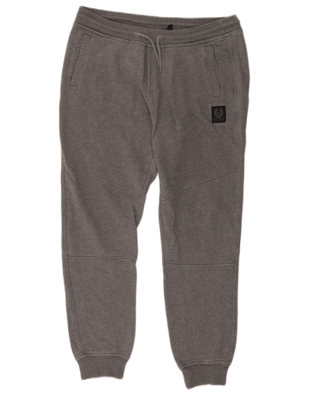 Calça de treino masculina Belstaff Joggers cinza grande