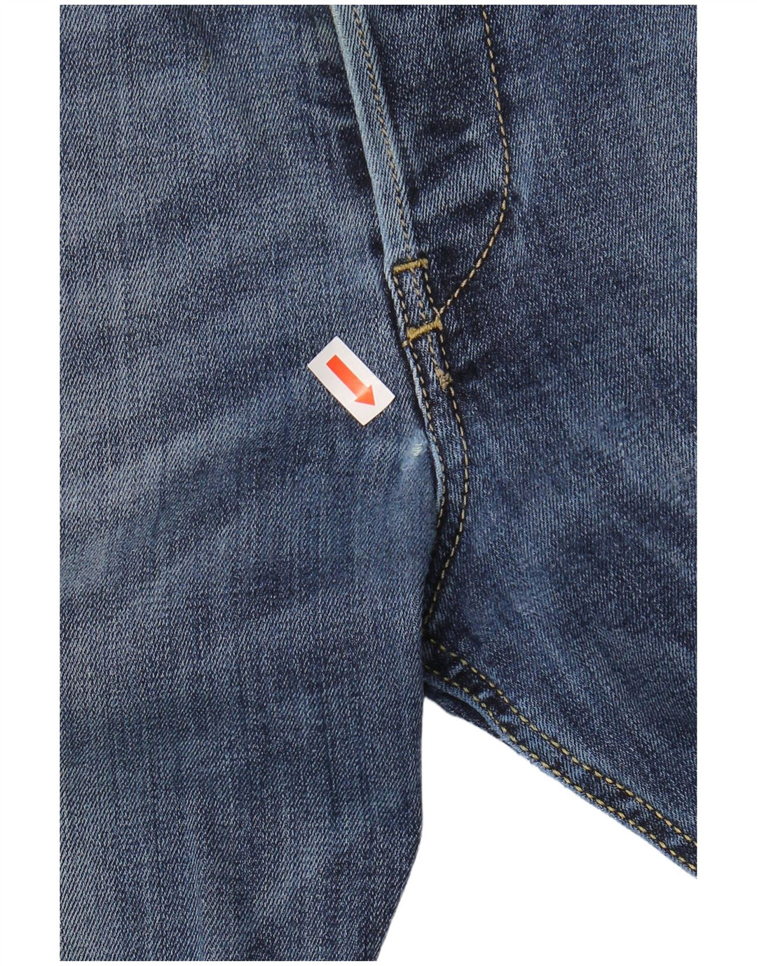 DIESEL Masculino Slim Jeans W31 L33 Azul Algodão