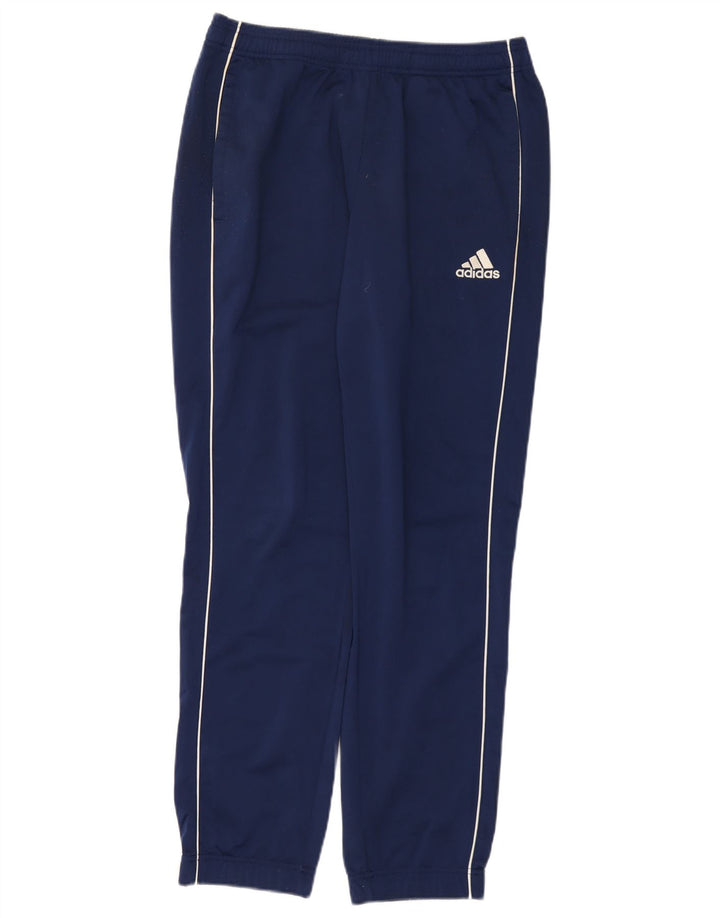 Calça de treino masculina Adidas Joggers médio azul marinho poliéster