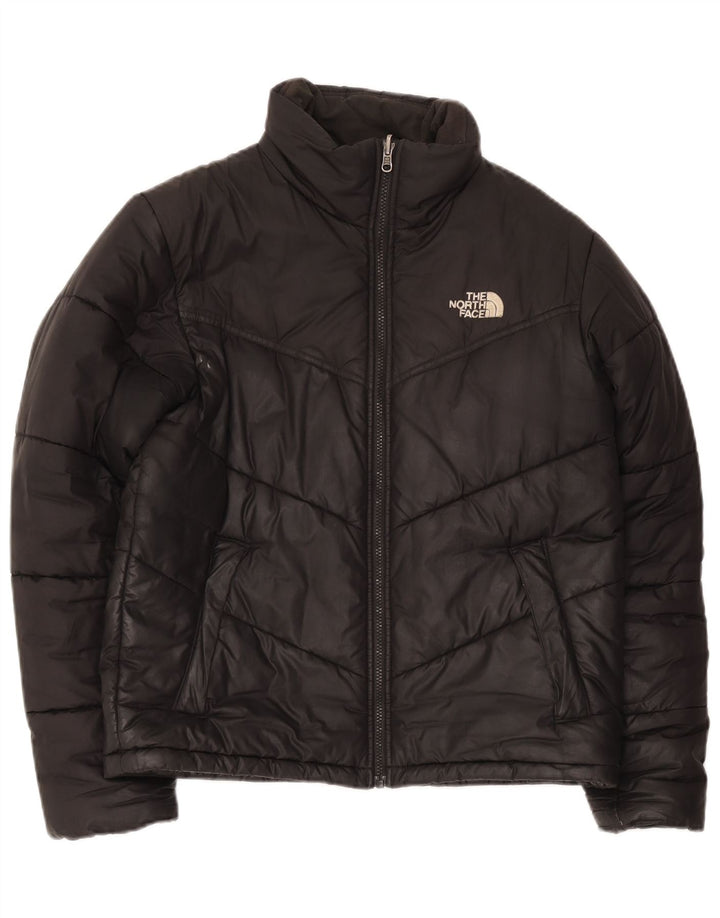 Jaqueta acolchoada masculina The North Face UK 36 poliéster preto pequeno