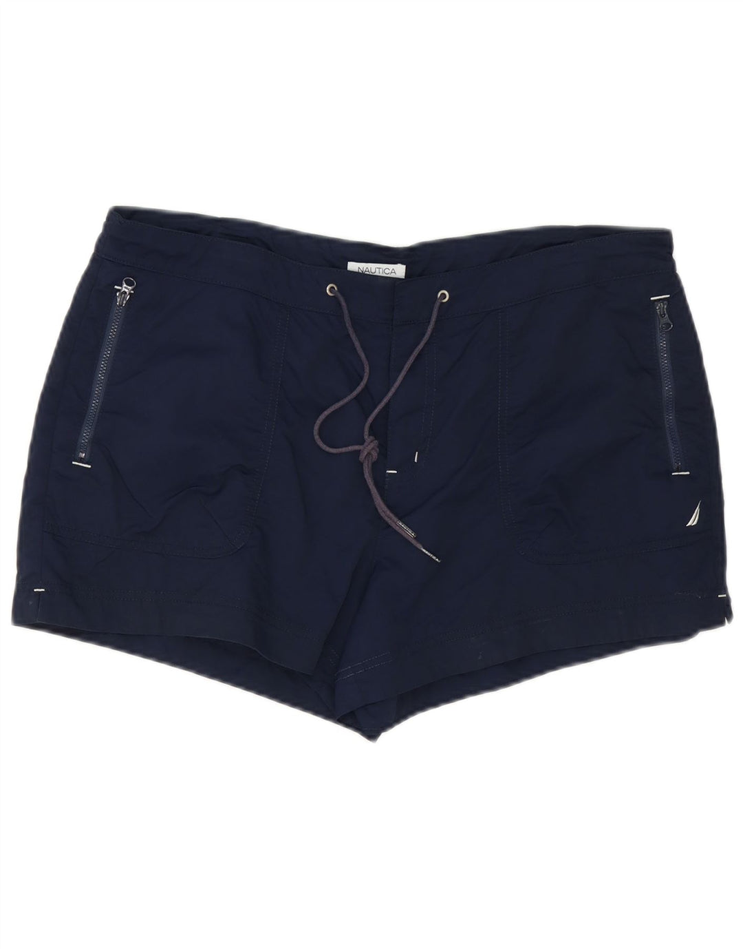 Shorts de natação masculino Nautica grande nylon azul marinho