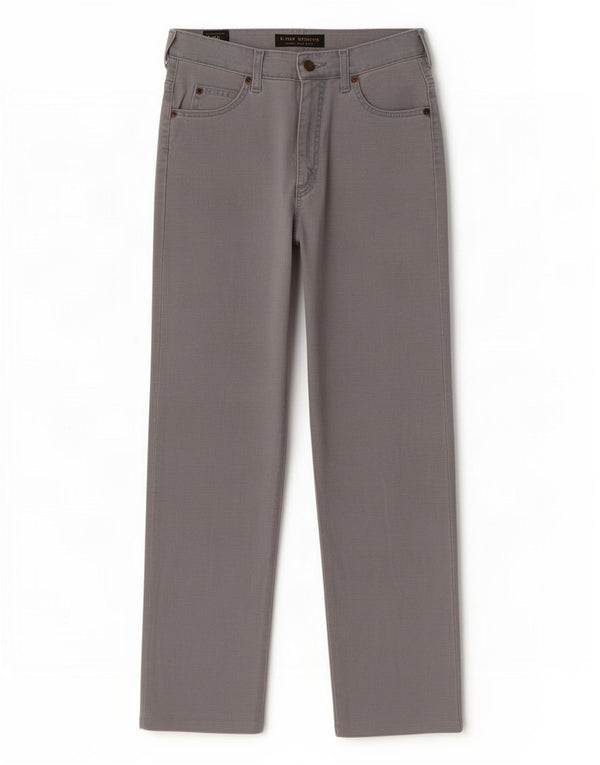 Lee Mens Dallas Straight Jeans W30 L28 Algodão Cinza
