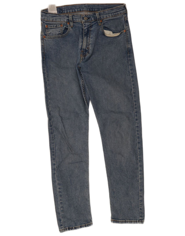 Calça jeans masculina Levi's 512 Slim Tapered W32 L32 azul algodão