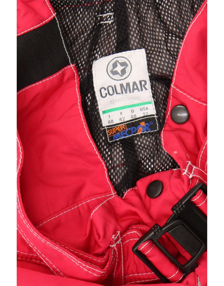Calça de esqui feminina Colmar IT 48 XL vermelho colorblock