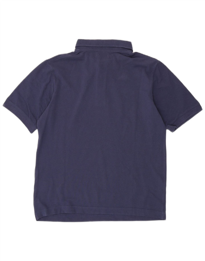 Camisa polo masculina Kappa pequena algodão azul marinho