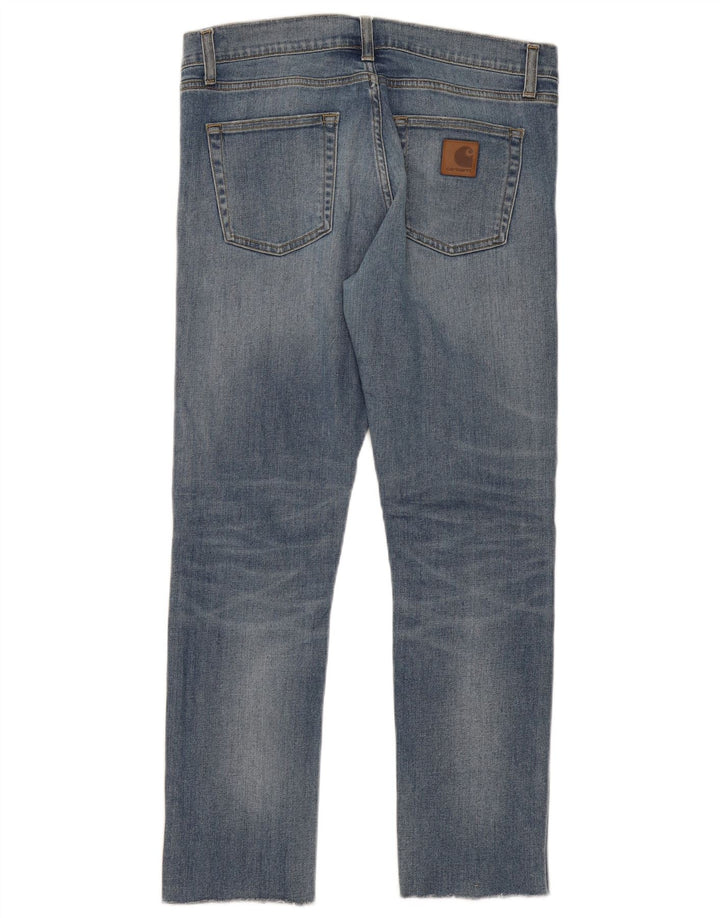 CARHARTT Mens Wip Slim Jeans W34 L29 Azul