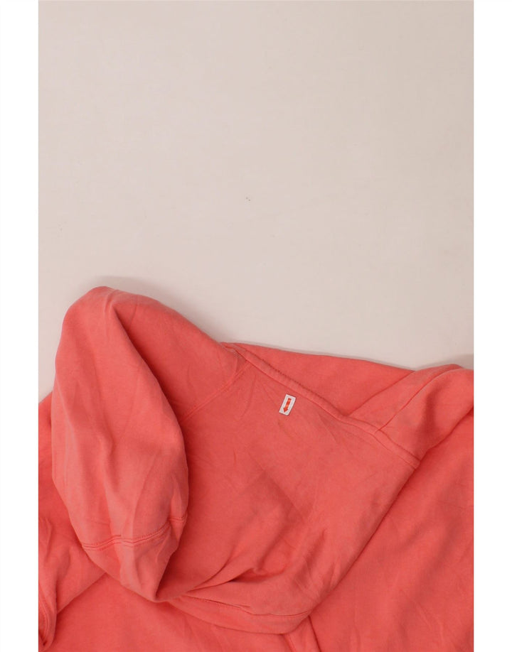 NAUTICA Womens Hoodie Jumper UK 16 Large Pink Cotton Vintage Nautica and Second-Hand Nautica from Messina Hembry 