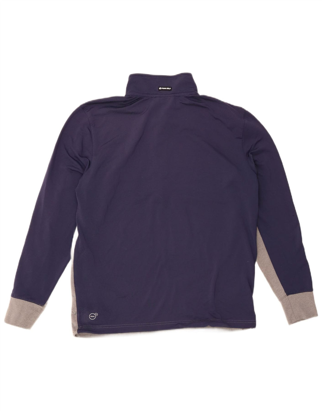 Pulôver masculino com gola zip e agasalho top médio