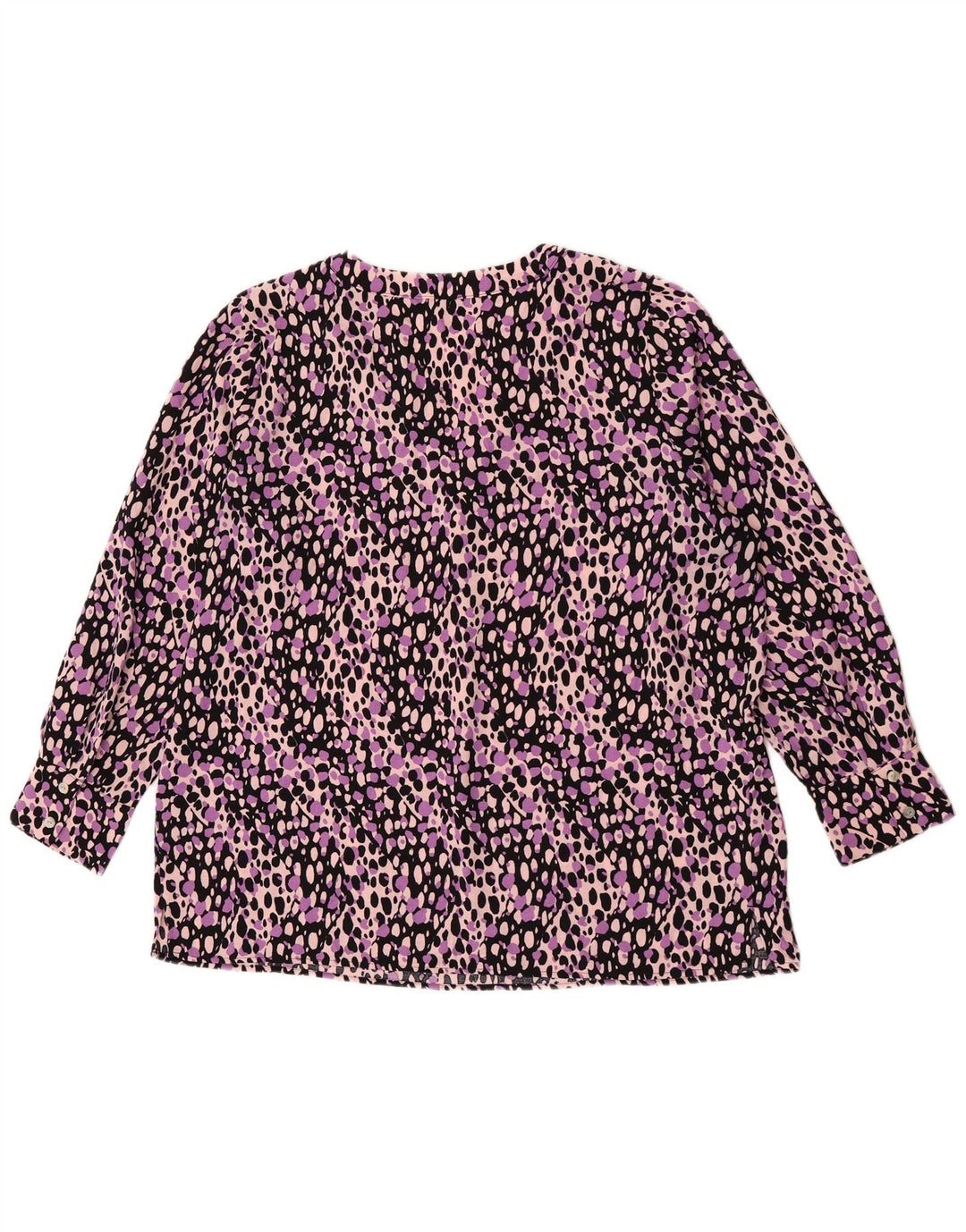 Blusa feminina MARKS & SPENCER UK 18 XL estampa animal multicolorida