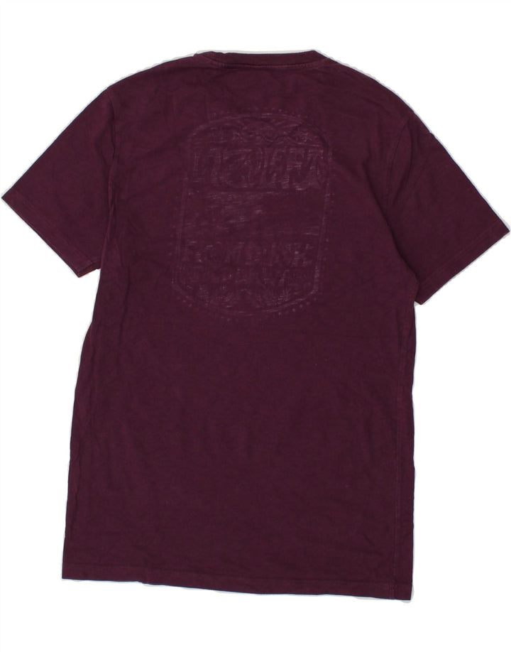 FAT FACE Mens T-Shirt Top XS Purple Cotton Vintage Fat Face and Second-Hand Fat Face from Messina Hembry 