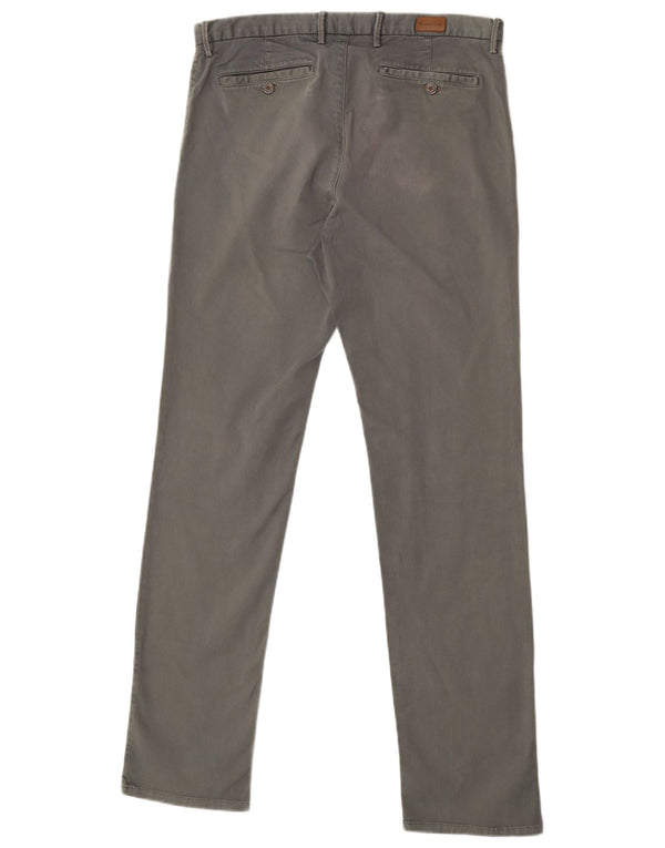 Calça Chino Masculina Massimo Dutti Regular Fit UE 42 Grande W34 L32 Verde