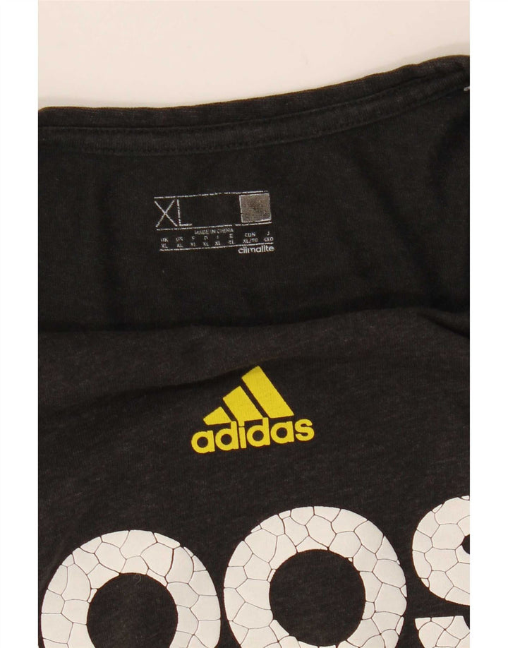 Camiseta Adidas Masculina Climalite Graphic Top XL Preto