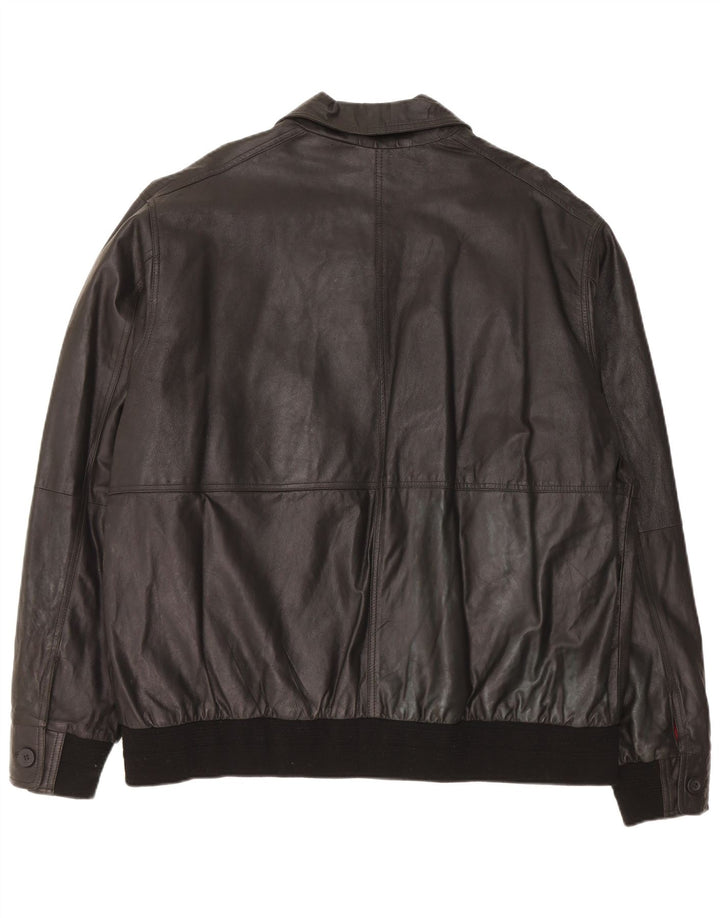 Jaqueta de couro masculina Maze IT 50 grande couro preto