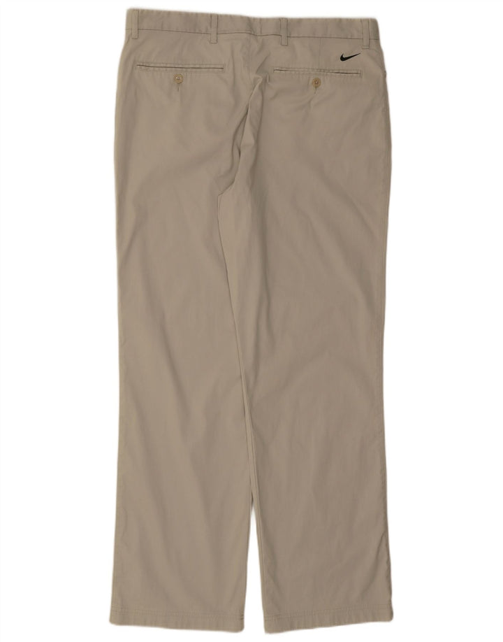 Calça feminina Nike Golf Regular Fit reta casual W36 L32 algodão verde
