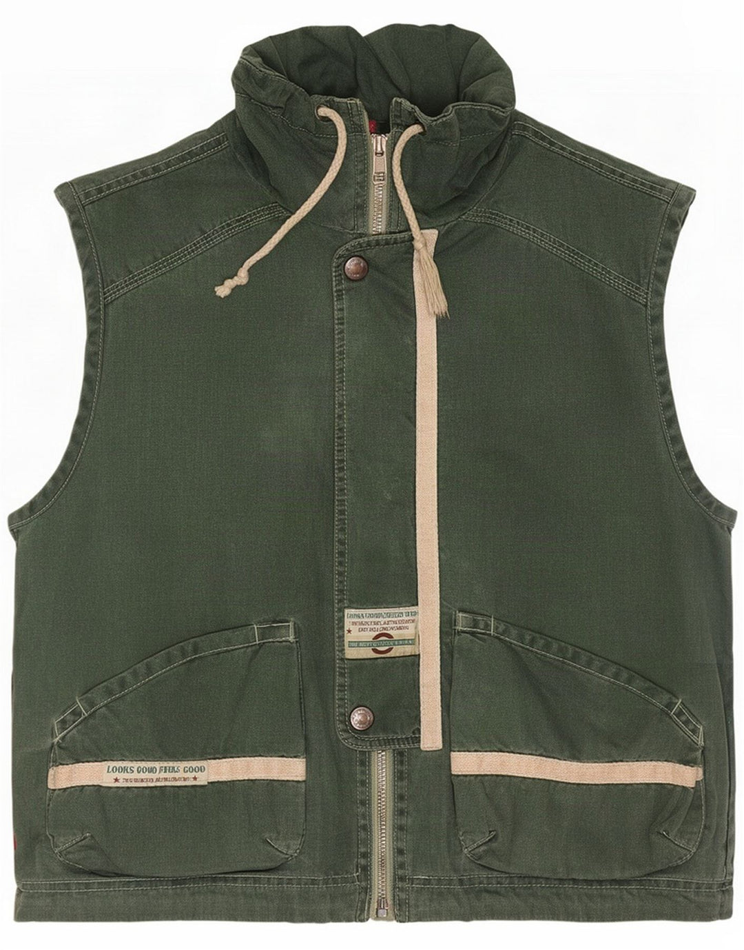 Colete masculino vintage UK 36 pequeno verde