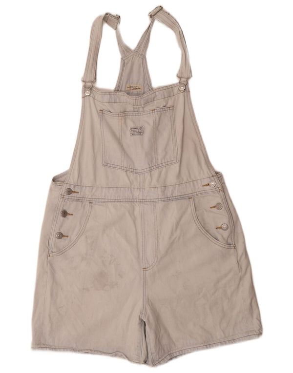 Shorts jeans feminino Levi's grande W34 azul algodão