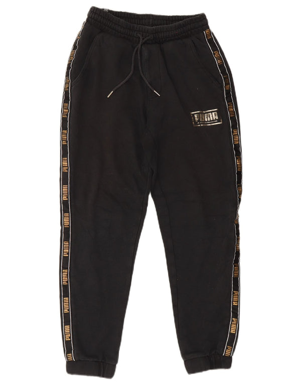 Calça esportiva feminina Puma feminina joggers pequena preta