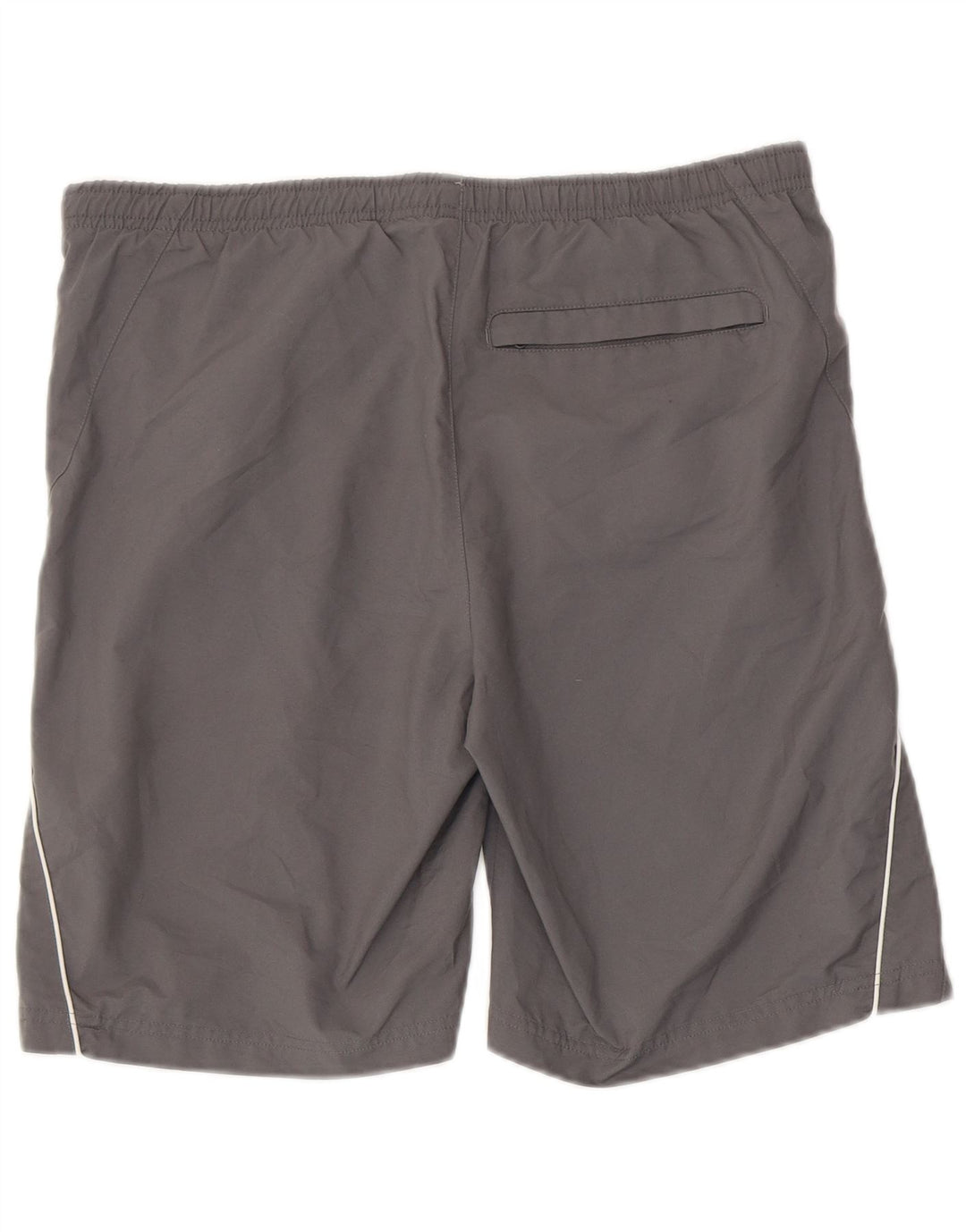 Shorts esportivos masculinos Nike pequenos cinza