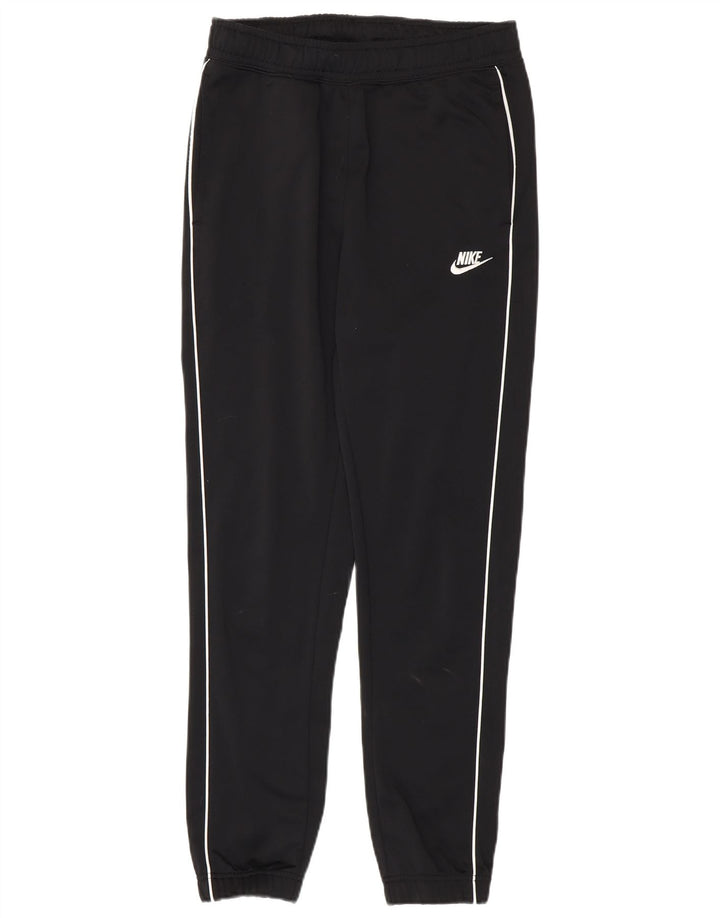 Nike Mens Treino Calças Joggers Pequeno Poliéster Preto