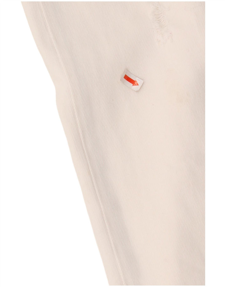 Jeans retos femininos TOMMY HILFIGER W29 L28 algodão branco